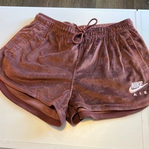 Nike plush shorts